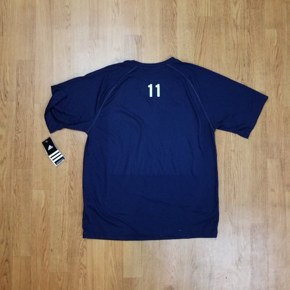 Men's Adidas Climalite Running Soccer Shirt S - Picture 3 of 3